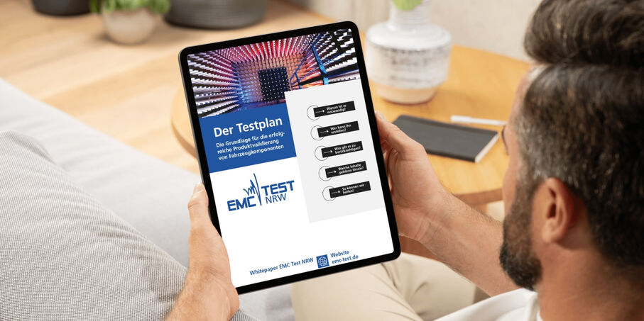 Whitepaper von EMC Test zur EMV-Prüfung von Fahrzeugkomponenten 